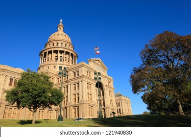 Texas State Capitol Building in downtown Austin, Texas.