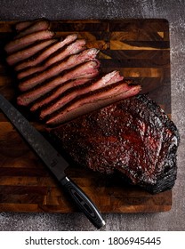 Texas style low and slow smoked brisket - Shutterstock ID 1806945445