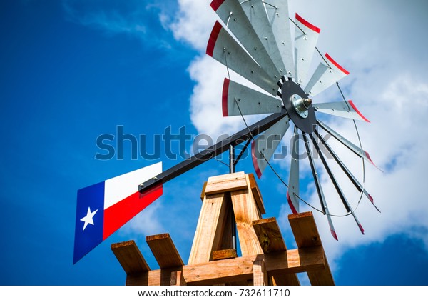 Texas\
Wind Mill Perfect Symbol of the Lone Star\
State