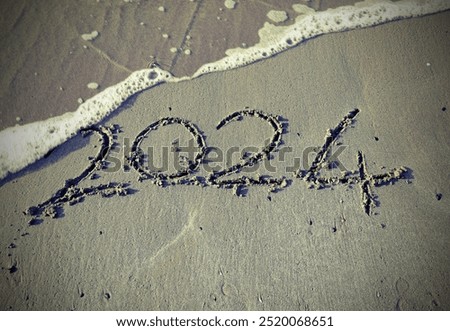 Image, Stock Photo last big wave Waves