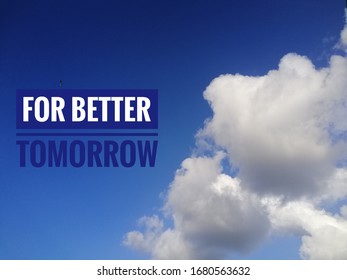 1,070 Better tomorrow Images, Stock Photos & Vectors | Shutterstock