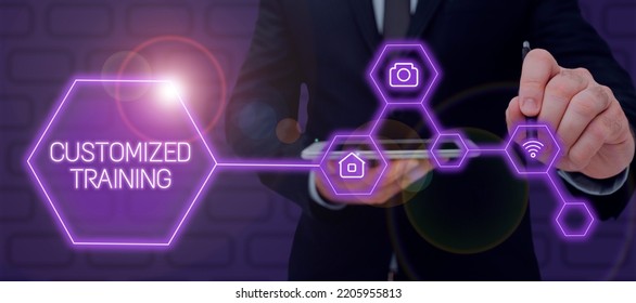 Text caption presenting Customized TrainingDesigned to Meet Special Requirements of Employers. Business concept Designed to Meet Special Requirements of Employers - Shutterstock ID 2205955813