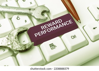 Text Caption Presenting Reward PerformanceAppraisal Recognize Workers Relative Worth To The Company. Business Concept Appraisal Recognize Workers Relative Worth To The Company