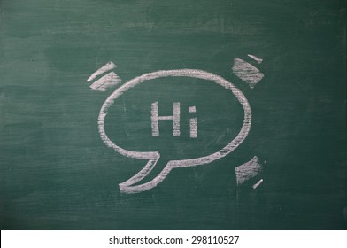 Text Hi In Message Box