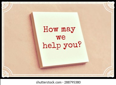 How May I Help You Images Stock Photos Vectors Shutterstock