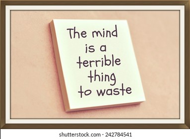 10 A Mind Is A Terrible Thing To Waste Images Stock Photos Vectors Shutterstock 10 A Mind Is A Terrible Thing To Waste Images Stock Photos Vectors Shutterstock