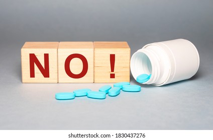 text no. Negative answer concept. No risk, no violence or no discrimination concept.