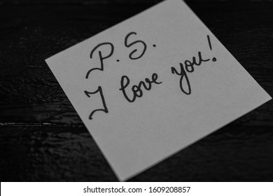 P S I Love You Images Stock Photos Vectors Shutterstock