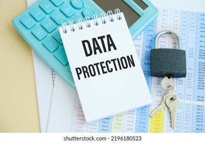 Text Showing Inspiration Data Protection. Internet Concept Protect IP Addresses And Personal Data From Harmful Software Colorful Perpective Positive Thinking Creative Ideas And Inspirations.