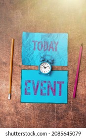 Text showing inspiration Event. Concept meaning Function to generate money for non profit a Crowded Occassion Time Managment Plans For Progressing Bright Smart Ideas At Work