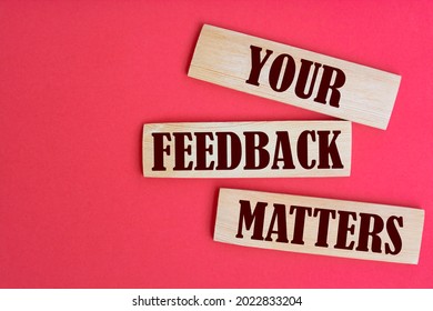 Text Sign Showing Your Feedback Matters Stock Photo 2022833204 ...