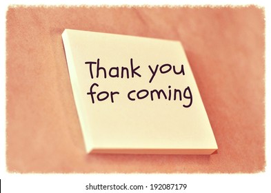 Thank You Coming High Res Stock Images Shutterstock