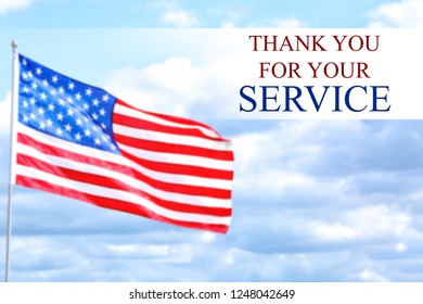 985 Thank you for your service Images, Stock Photos & Vectors ...