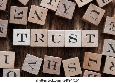 text of TRUST on cubes