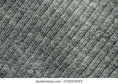 Textile Background Set: Structured Coarse Woven Grid and Dense Pliable Grey Knit Material