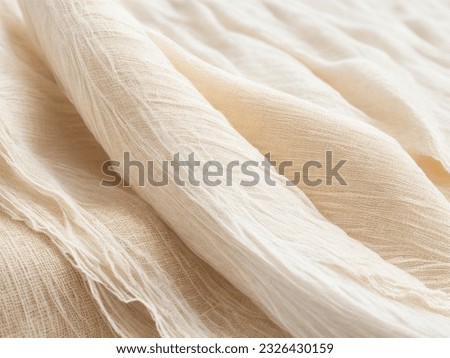 Textile Cheeseloth Material Design For Sample