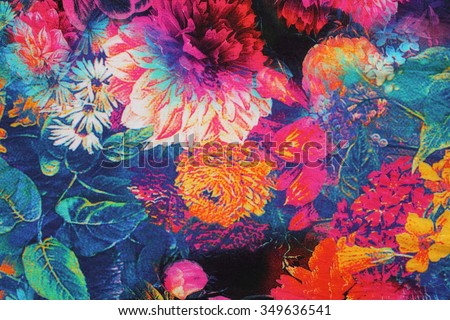 textile flowers