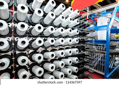 Textile Industry - Weaving And Warping