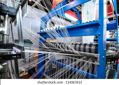 Textile Industry - Weaving And Warping