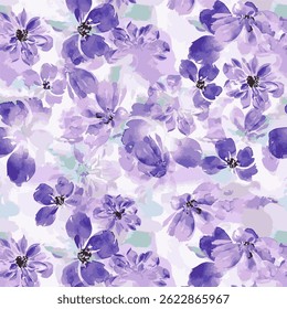 textile pattern flower design elements