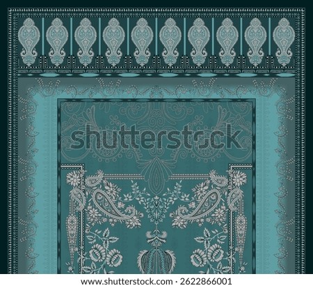 textile pattern flower design elements