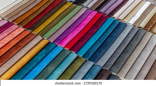 Textile Samples Color Chart Background Pantone Stock Photo 1739100170 ...