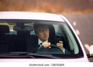 Texting And Driving A Car