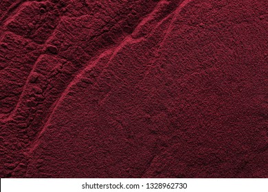 Texture Of Acai Powder, Closeup