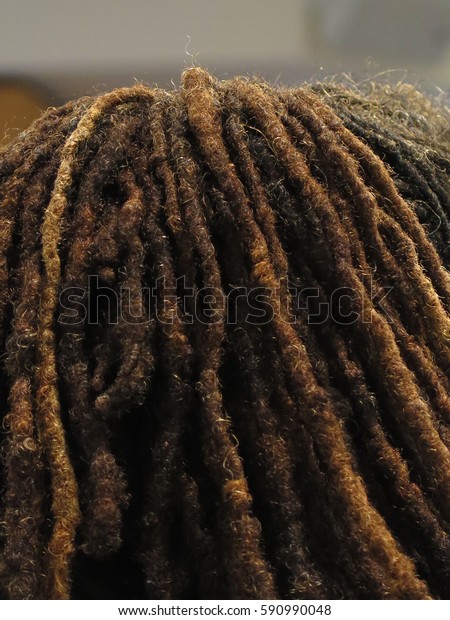 Texture African American Womans Hair Stock Photo 590990048 