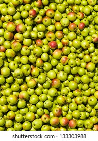 Texture with apples