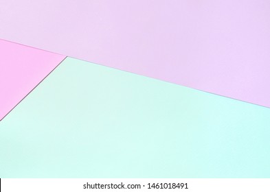 Texture background of fashion pastel colors. Pink, violet and blue geometric pattern papers.