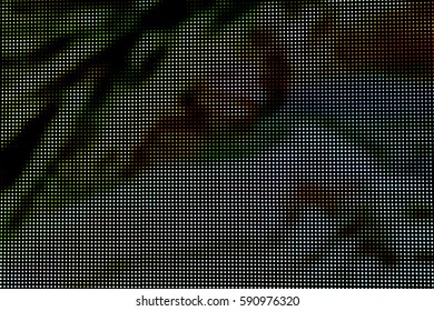 Texture background LED display technology that show the colorful display.