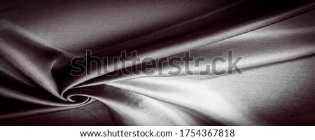 texture, background, pattern, pattern, chocolate, silk fabric, tight weaving, photo studio. Black, darkgray, gray color of the fabric, The play of light and shadow make this photo unique