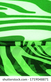 Texture, background, pattern, decor, modern, textile, art, design, silk fabric, green and white abstract lines, retro