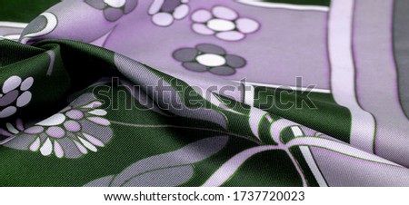 Texture, background, pattern, green blue with a print of white flowers, geometric lines. Introduces a new, modern color palette, making it ideal to add sophistication to any design.