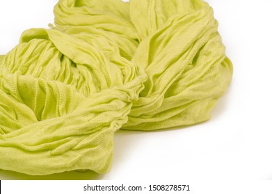 texture, background, pattern, postcard, silk fabric, light green color, aureolin, artificially wrinkled fabric, wrinkled texture, abstract illustration