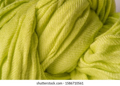 texture, background, pattern, postcard, silk fabric, light green color, aureolin, artificially wrinkled fabric, wrinkled texture, abstract illustration