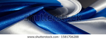 Texture, background, pattern, postcard, silk fabric, blue-white ovals, your projects will not go unnoticed with this fabric, buying this fabric you will be the best