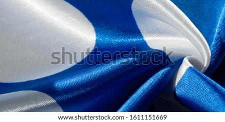 Texture, background, pattern, postcard, silk fabric, blue-white ovals, your projects will not go unnoticed with this fabric, buying this fabric you will be the best