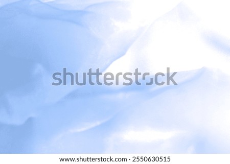Texture, background, pattern. Silk fabric in light blue color as background. abstract folds.
Smooth elegant white silk or satin texture. Very light blue