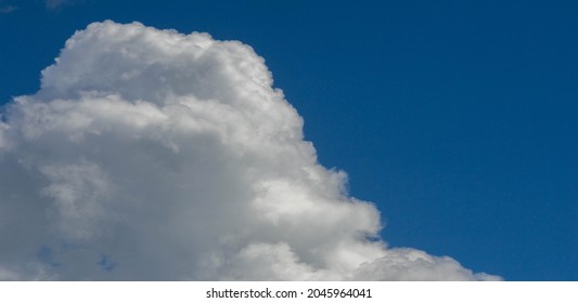 Texture background, pattern, wallpaper. They are still quite high clouds. They do not give rain. Altostratus clouds have an average level of gray or blue-gray. usually cover the whole sky. - Shutterstock ID 2045964041