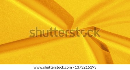 Texture, background, silk fabric, yellow woman's handkerchief; Design-friendly wallpaper design for your projects.