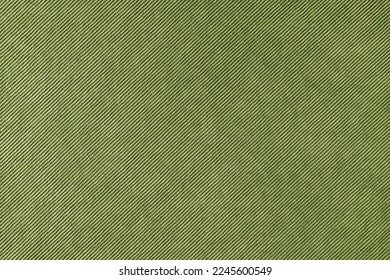 Texture background of velours khaki fabric. Upholstery velveteen texture fabric, corduroy furniture textile material, design interior, decor. Ridge fabric texture close up, backdrop, wallpaper. - Shutterstock ID 2245600549