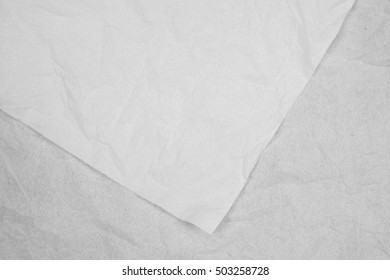 Texture Background White Tissue Paper