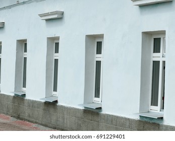 Texture, background. window. Ancient architecture