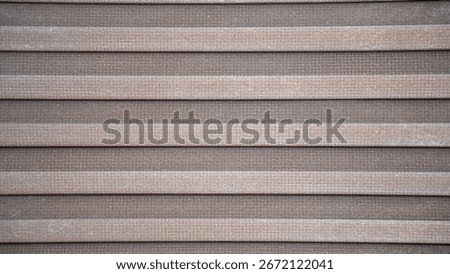 Texture background of a window blind. Abstract pattern of horizontal line and stripe for home interior design or decoration.