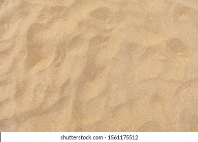Texture of beach sand as background. - Shutterstock ID 1561175512