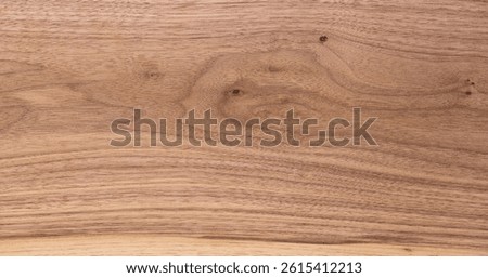 Texture of black walnut solid board untreated