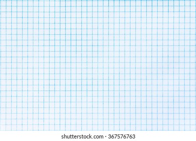 Texture Of Blue Graph Paper As A Background