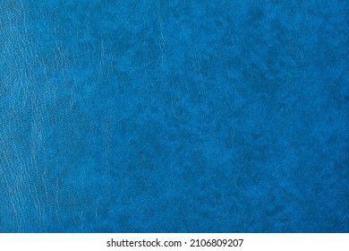 Texture Of The Blue Leather Book Cover (background)